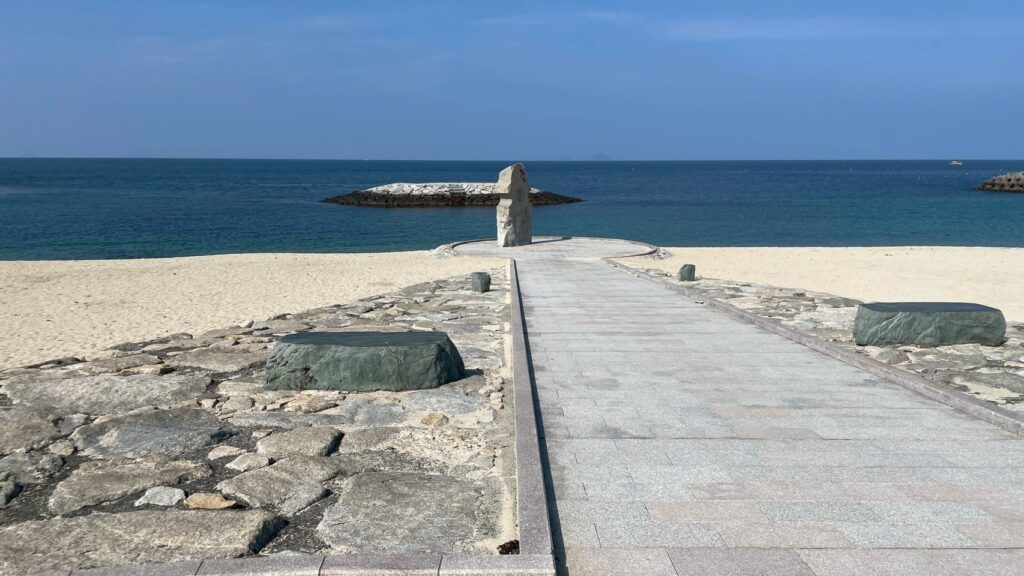 夕焼けモニュメント